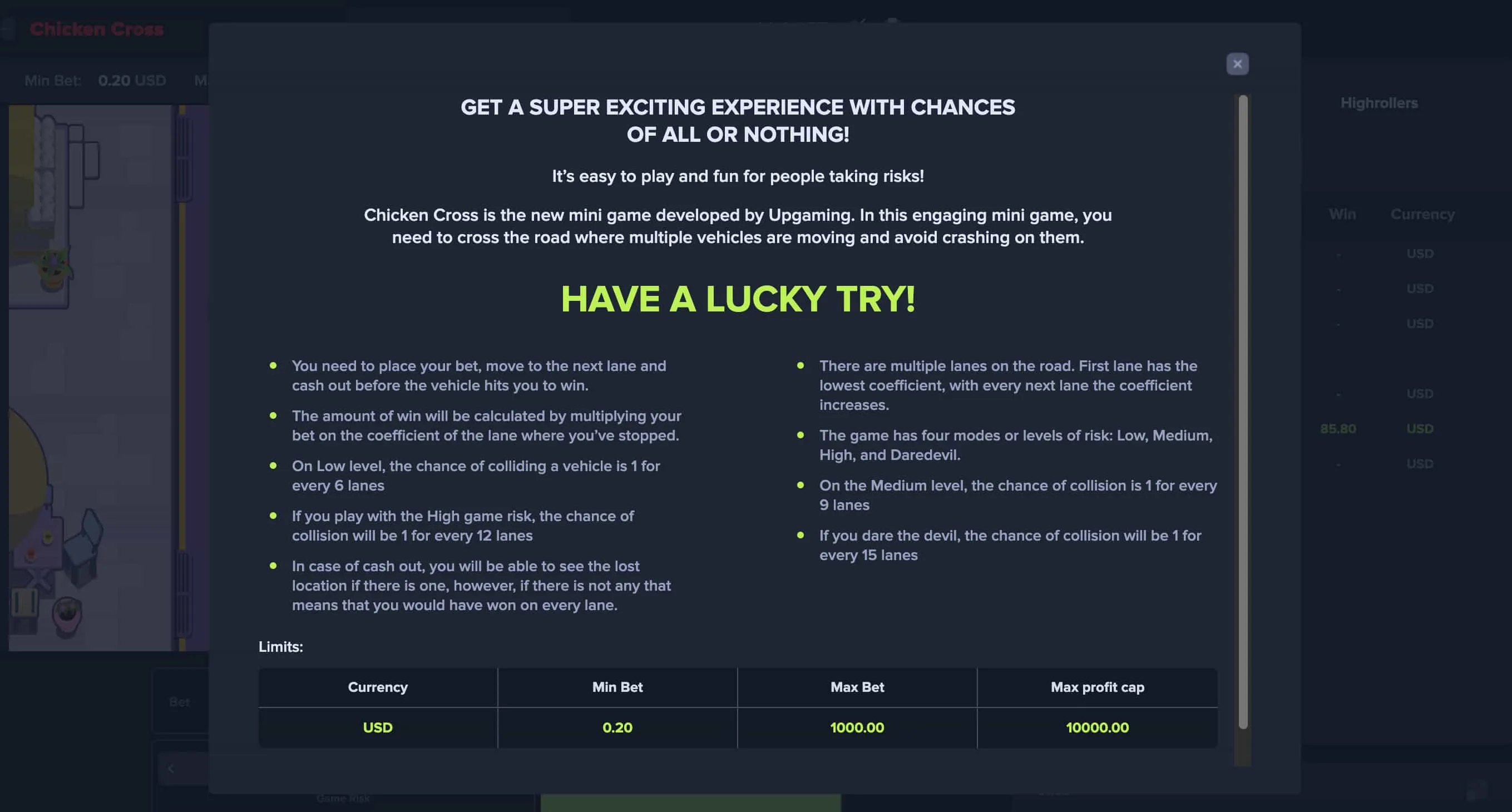 Consigli per Massimizzare le Vincite a Chicken Cross